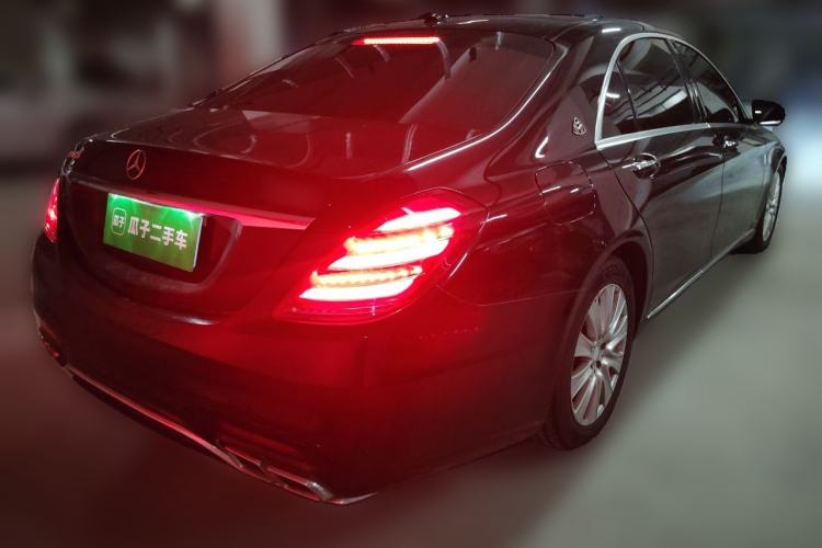 Used Mercedes-Benz S-Class 2014 S 320 L Business Model Rear Right 45 Deg