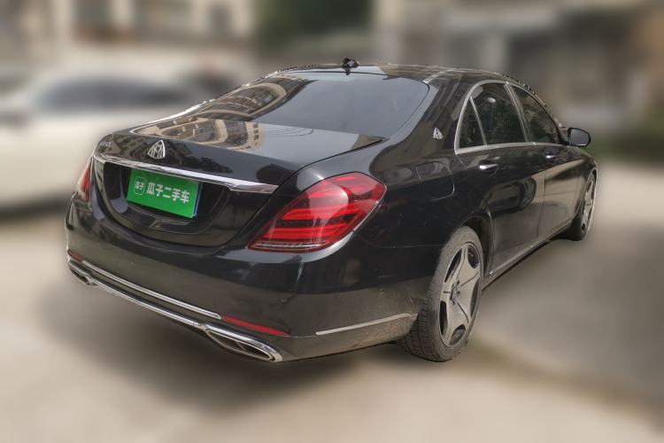 Used Mercedes-Benz S-Class 2014 S 320 L Business Model Rear Right 45 Deg