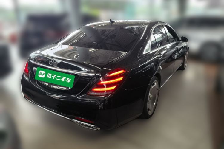 Used Mercedes-Benz S-Class 2014 S 320 L Luxury Model Rear Right 45 Deg