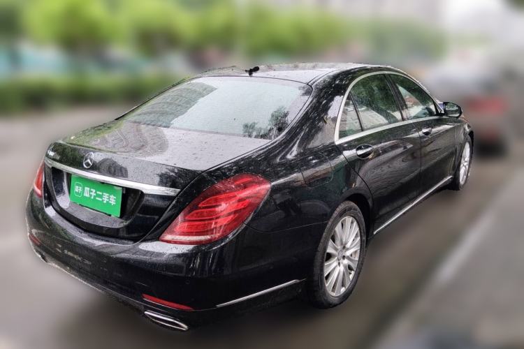 Used Mercedes-Benz S-Class 2014 S 320 L Business Model Rear Right 45 Deg