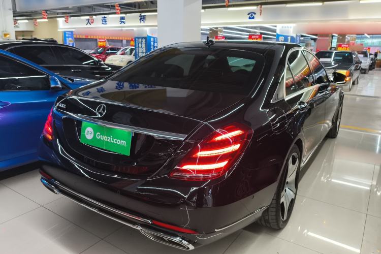 Used Mercedes-Benz S-Class 2014 S 320 L Business Model Rear Right 45 Deg