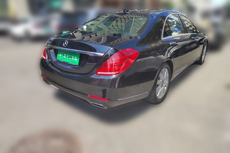 Used Mercedes-Benz S-Class 2014 S 320 L Luxury Model Rear Right 45 Deg