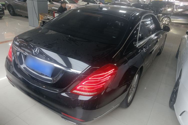 Used Mercedes-Benz S-Class 2014 S 320 L Luxury Model Rear Right 45 Deg