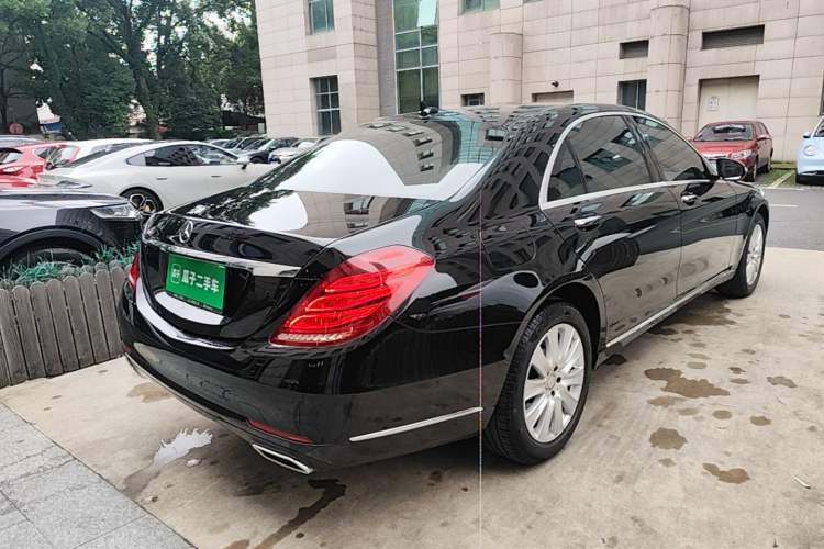 Used Mercedes-Benz S-Class 2014 S 320 L Business Model Rear Right 45 Deg