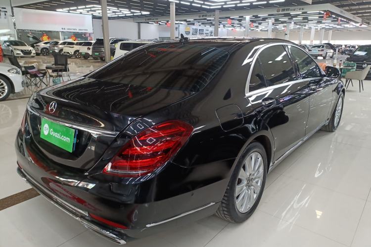 Used Mercedes-Benz S-Class 2014 S 320 L Business Model Rear Right 45 Deg