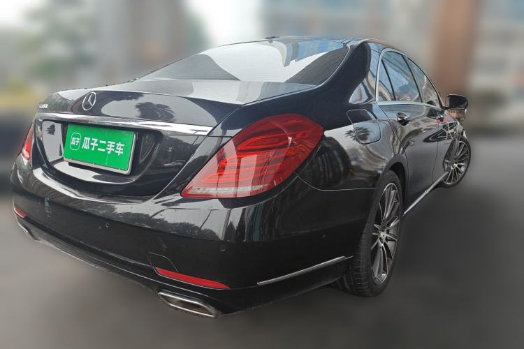 Used Mercedes-Benz S-Class 2014 S 400 L Luxury Model Rear Right 45 Deg
