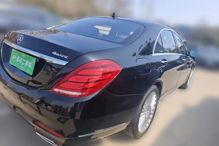 Used Mercedes-Benz S-Class 2014 S 500 L 4MATIC Rear Right 45 Deg
