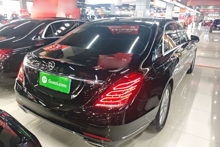 Used Mercedes-Benz S-Class 2014 S 320 L Business Model Rear Right 45 Deg