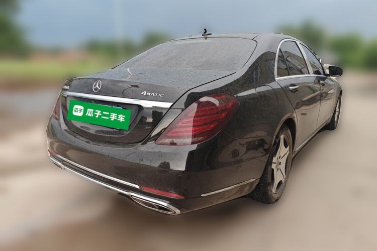 Used Mercedes-Benz S-Class 2014 S 320 L Business Model Rear Right 45 Deg