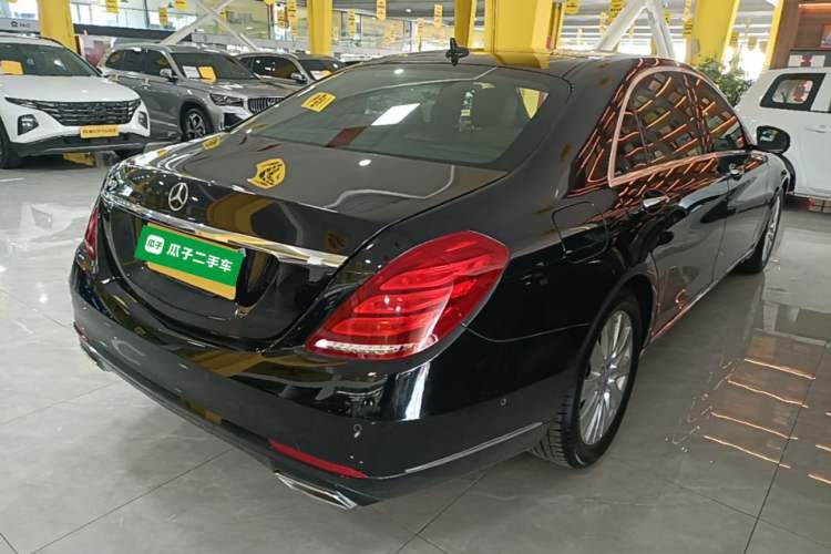 Used Mercedes-Benz S-Class 2014 S 320 L Business Model Rear Right 45 Deg