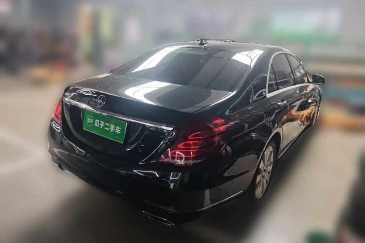 Used Mercedes-Benz S-Class 2014 S 320 L Business Model Rear Right 45 Deg
