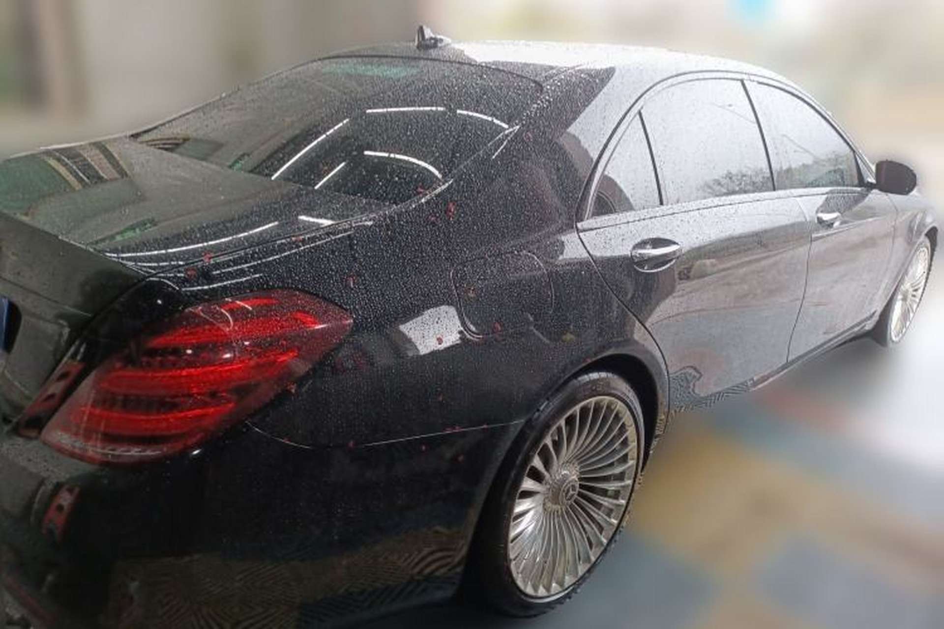 Used Mercedes-Benz S-Class 2014 S 320 L Luxury Model Rear Right 45 Deg