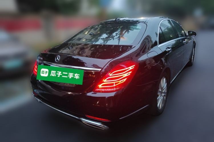 Used Mercedes-Benz S-Class 2014 S 320 L Business Model Rear Right 45 Deg