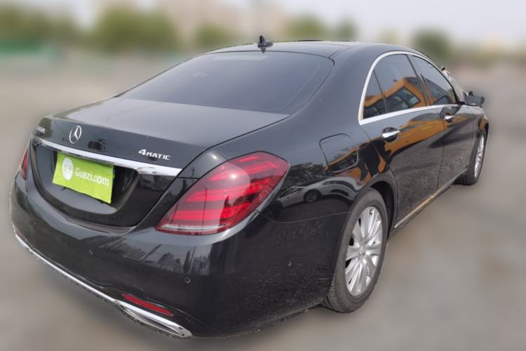Used Mercedes-Benz S-Class 2014 S 320 L Business Model Rear Right 45 Deg