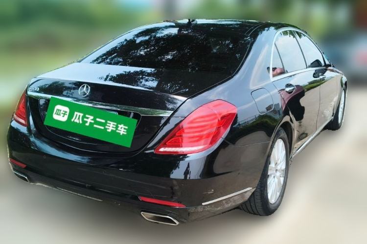 Used Mercedes-Benz S-Class 2014 S 320 L Luxury Model Rear Right 45 Deg