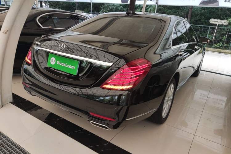 Used Mercedes-Benz S-Class 2014 S 320 L Business Model Rear Right 45 Deg