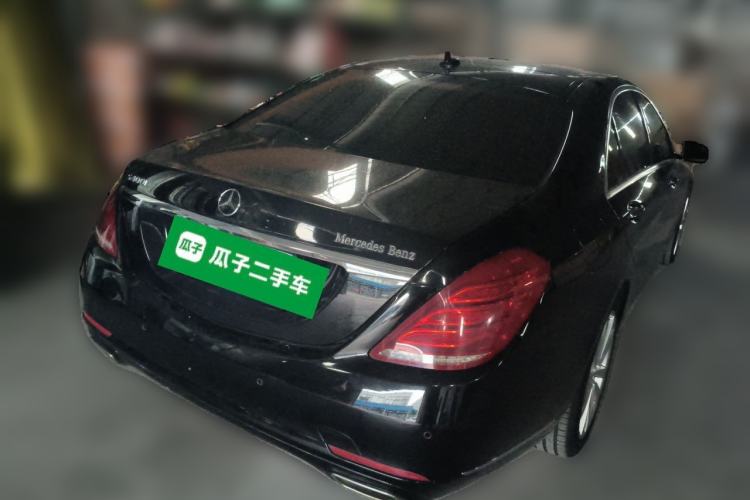 Used Mercedes-Benz S-Class 2014 S 320 L Luxury Model Rear Right 45 Deg