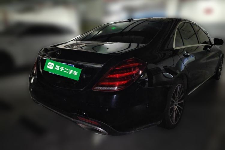 Used Mercedes-Benz S-Class 2014 S 320 L Business Model Rear Right 45 Deg