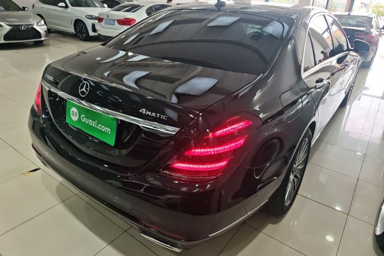 Used Mercedes-Benz S-Class 2014 S 320 L Business Model Rear Right 45 Deg