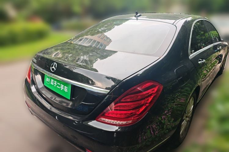 Used Mercedes-Benz S-Class 2014 S 320 L Business Model Rear Right 45 Deg