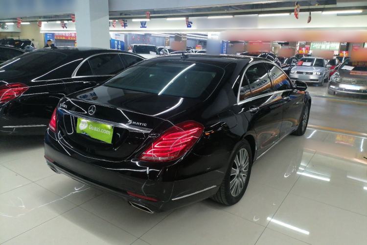 Used Mercedes-Benz S-Class 2014 S 320 L Business Model Rear Right 45 Deg