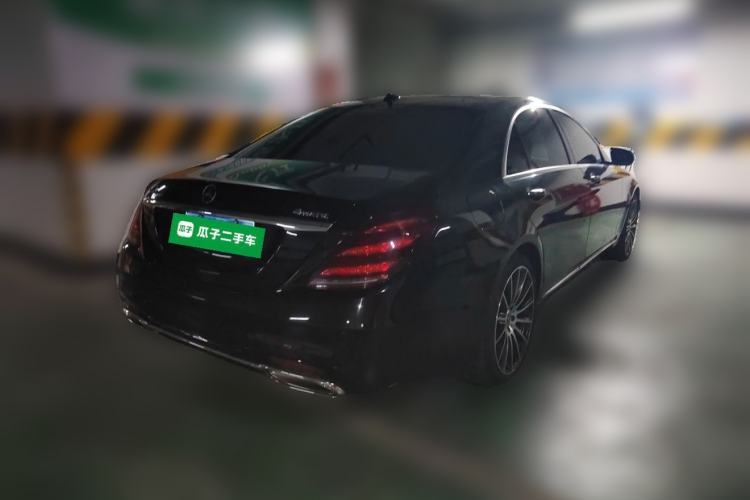 Used Mercedes-Benz S-Class 2014 S 320 L Luxury Model Rear Right 45 Deg