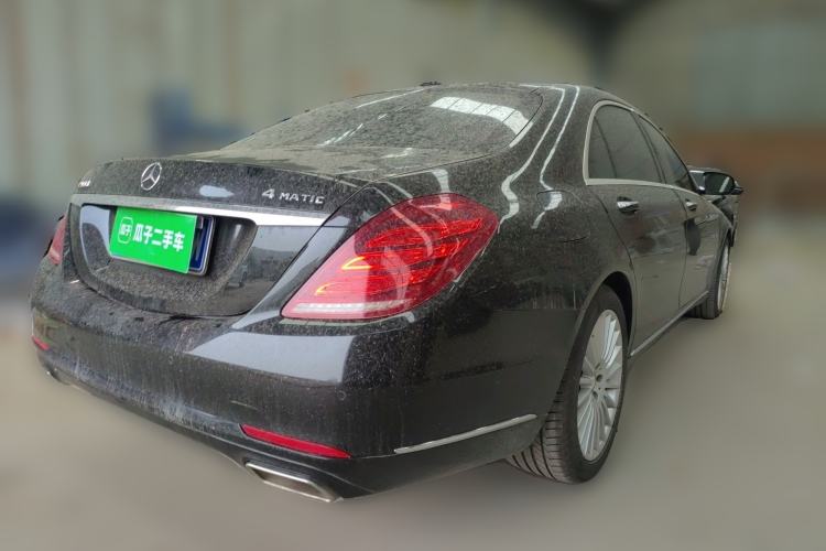 Used Mercedes-Benz S-Class 2014 S 500 L 4MATIC Rear Right 45 Deg