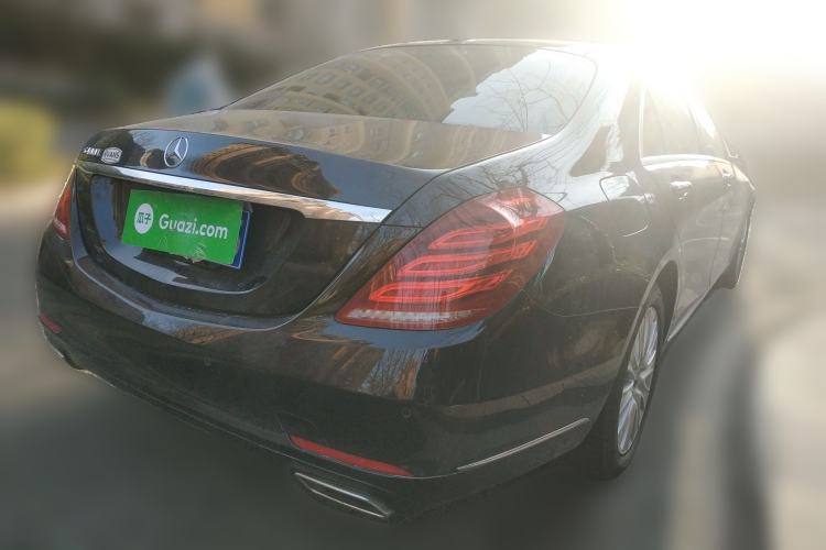 Used Mercedes-Benz S-Class 2014 S 320 L Luxury Model Rear Right 45 Deg