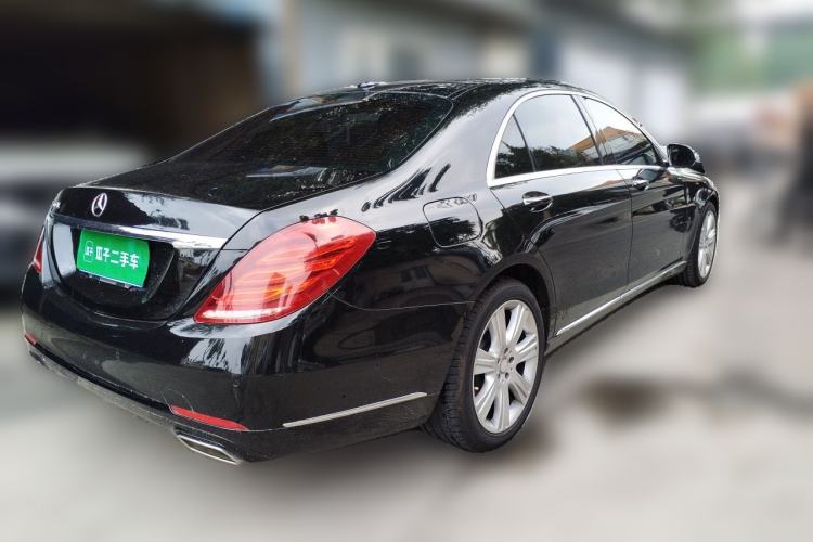 Used Mercedes-Benz S-Class 2014 S 320 L Luxury Model Rear Right 45 Deg