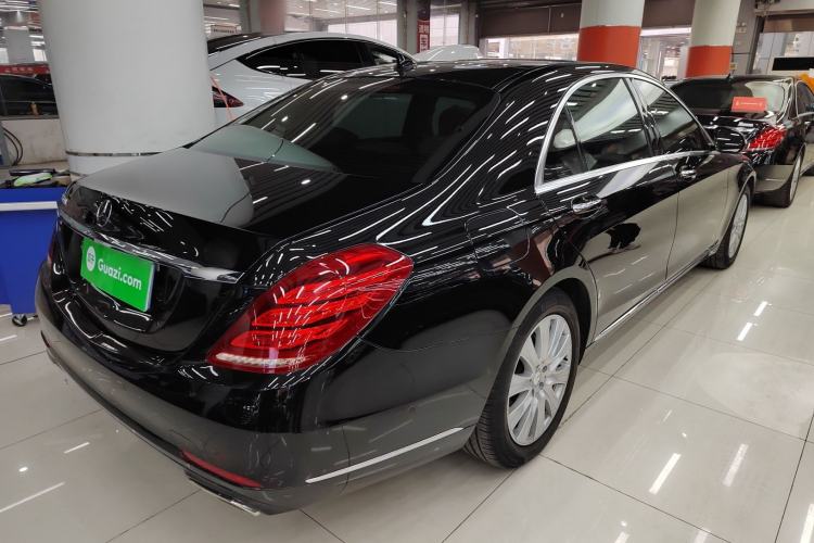 Used Mercedes-Benz S-Class 2014 S 320 L Business Model Rear Right 45 Deg