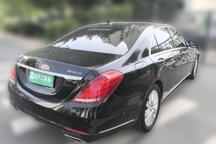 Used Mercedes-Benz S-Class 2014 S 320 L Business Model Rear Right 45 Deg