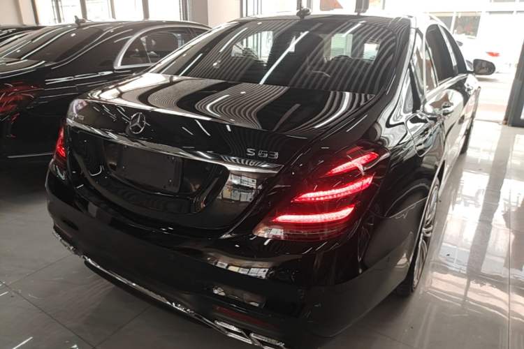 Used Mercedes-Benz S-Class 2014 S 320 L Business Model Rear Right 45 Deg