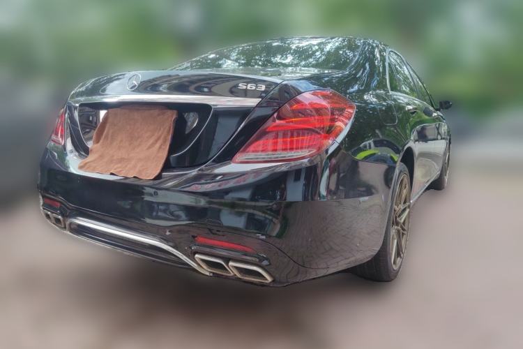 Used Mercedes-Benz S-Class 2014 S 400 L Luxury Model Rear Right 45 Deg