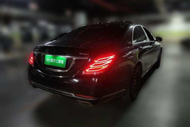 Used Mercedes-Benz S-Class 2014 S 320 L Luxury Model Rear Right 45 Deg