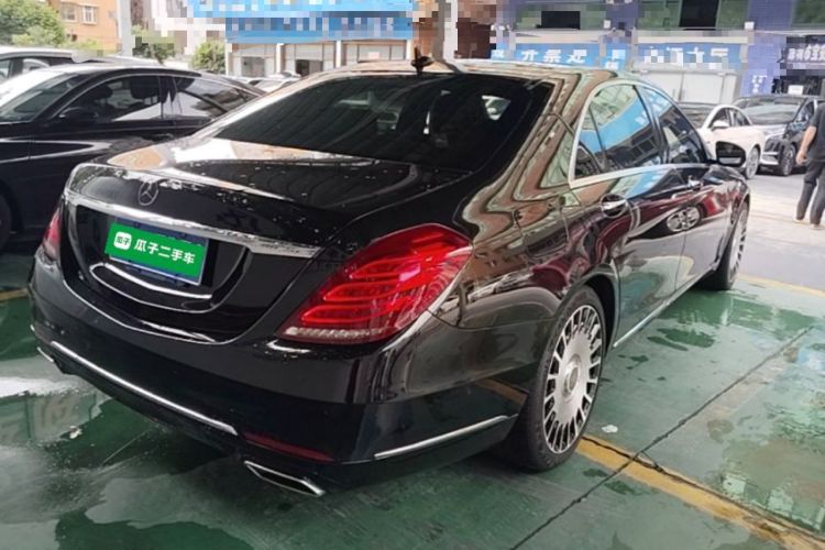 Used Mercedes-Benz S-Class 2014 S 320 L Business Model Rear Right 45 Deg