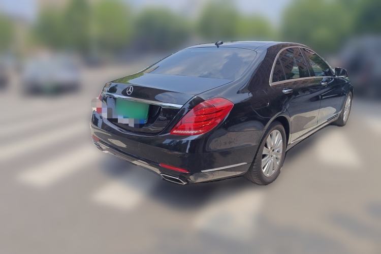 Used Mercedes-Benz S-Class 2014 S 320 L Business Model Rear Right 45 Deg