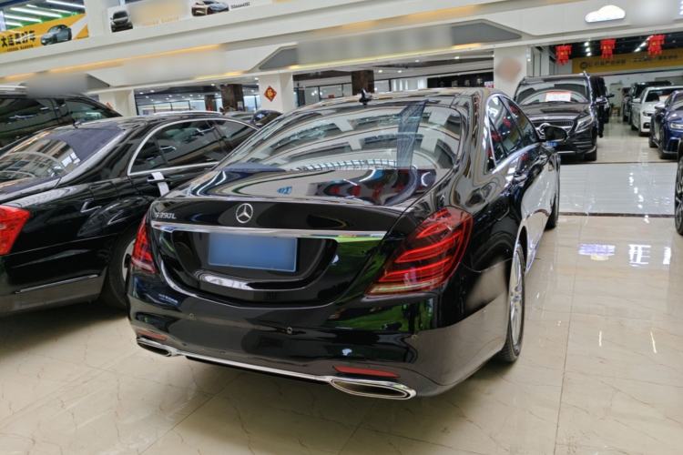 Used Mercedes-Benz S-Class 2014 S 320 L Business Model Rear Right 45 Deg
