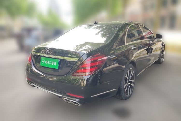 Used Mercedes-Benz S-Class 2014 S 320 L Luxury Model Rear Right 45 Deg
