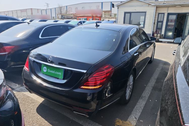 Used Mercedes-Benz S-Class 2014 S 320 L Business Model Rear Right 45 Deg