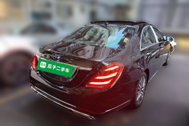 Used Mercedes-Benz S-Class 2014 S 320 L Business Model Rear Right 45 Deg