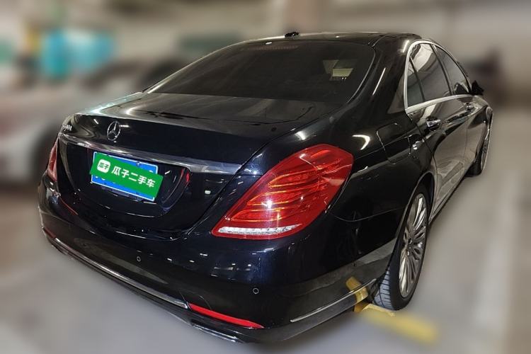 Used Mercedes-Benz S-Class 2014 S 600 L Rear Right 45 Deg