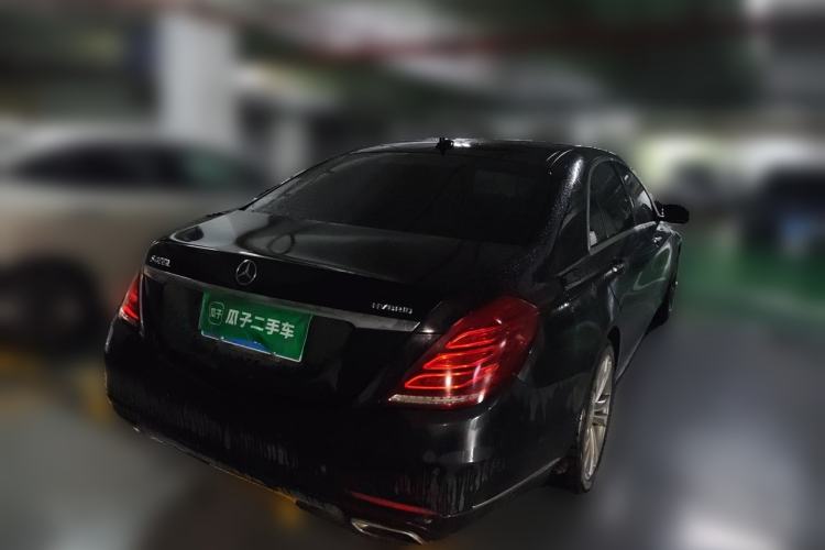 Used Mercedes-Benz S-Class 2014 S 400 L HYBRID Rear Right 45 Deg