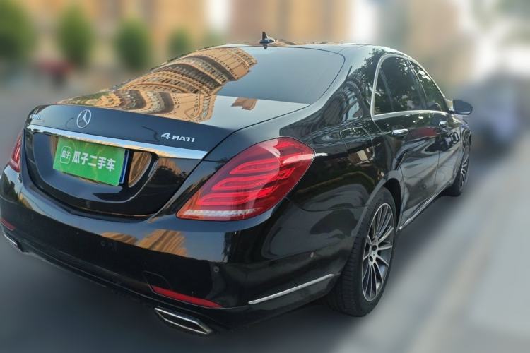 Used Mercedes-Benz S-Class 2014 S 320 L Luxury Model Rear Right 45 Deg