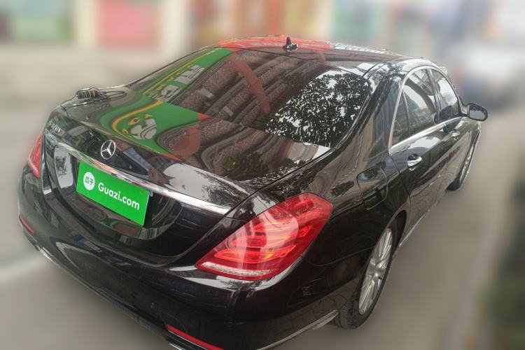 Used Mercedes-Benz S-Class 2014 S 320 L Luxury Model Rear Right 45 Deg