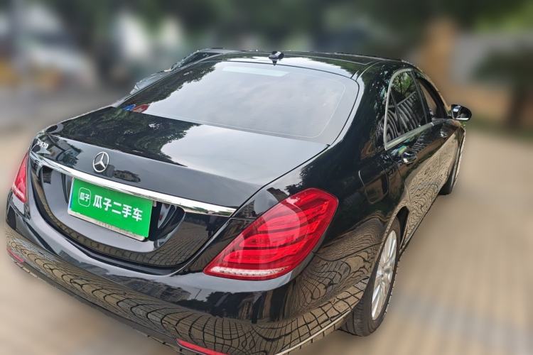 Used Mercedes-Benz S-Class 2014 S 320 L Business Model Rear Right 45 Deg