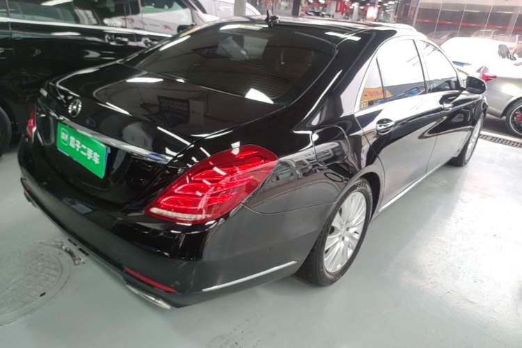 Used Mercedes-Benz S-Class 2014 S 320 L Business Model Rear Right 45 Deg