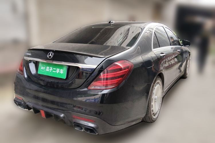Used Mercedes-Benz S-Class 2014 S 320 L Luxury Model Rear Right 45 Deg
