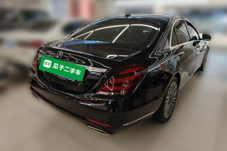 Used Mercedes-Benz S-Class 2014 S 320 L Business Model Rear Right 45 Deg