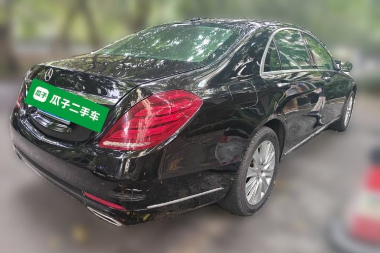 Used Mercedes-Benz S-Class 2014 S 320 L Luxury Model Rear Right 45 Deg