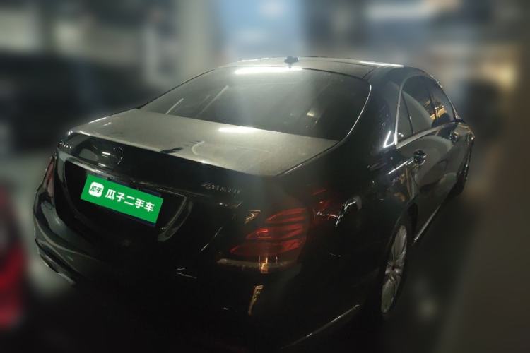 Used Mercedes-Benz S-Class 2014 S 320 L Business Model Rear Right 45 Deg